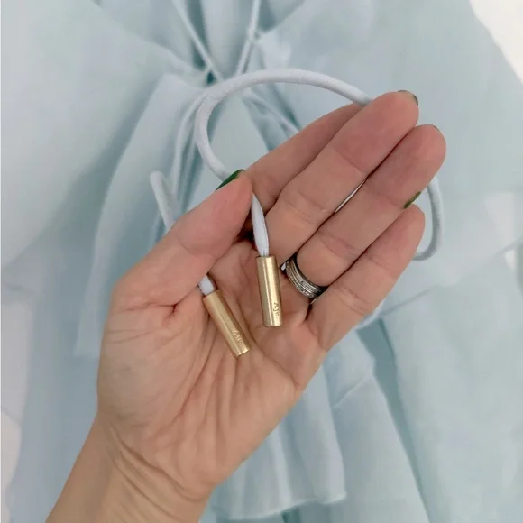 Aje Pandorea Layered Maxi Dress Silver Blue - Picture 10 of 16